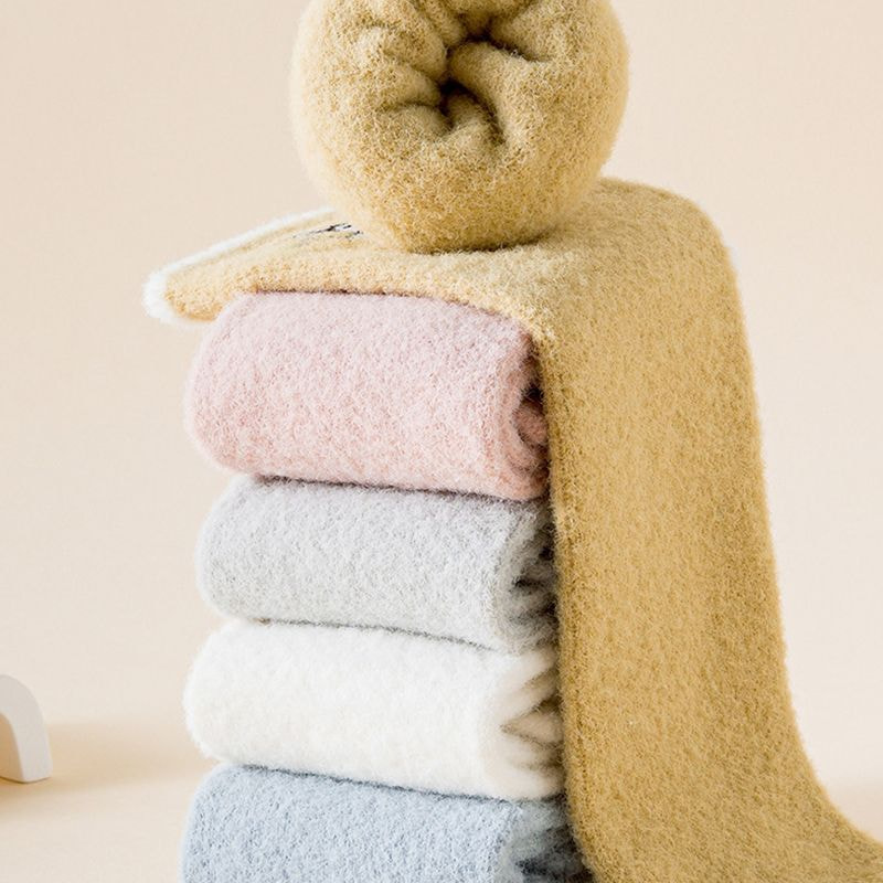 Kaus kaki anak -anak untuk anak laki -laki dan perempuan, kaus kaki lutut lurus mewah, musim gugur dan musim dingin tebal imitasi bulu bayi kaus kaki tabung panjang Kaus kaki anak -anak untuk anak laki -laki dan perempuan, kaus kaki lutut lurus mewah, musim gugur dan musim dingin tebal imitasi bulu bayi kaus kaki tabung panjang