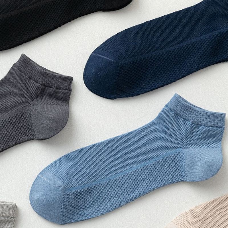 Kaus kaki perahu pria kapas mesh Kaus kaki perahu pria kapas mesh