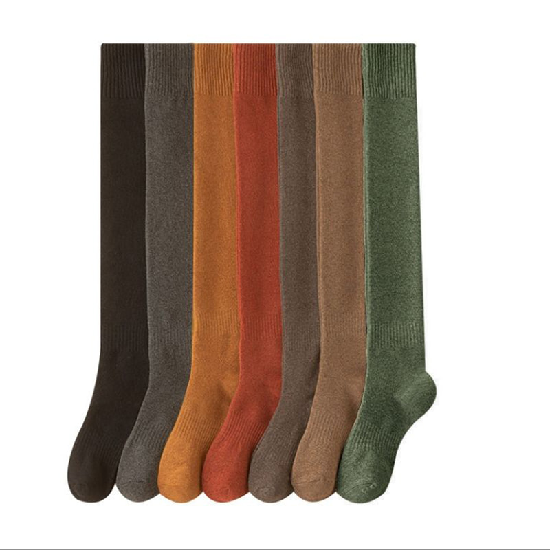 Lutut di atas kaus kaki untuk wanita, musim gugur dan musim dingin Jepang JK High Socks, Kaus Kaki Panjang Musim Dingin, Kaus Kaki Panjang Terputur Panas Lutut di atas kaus kaki untuk wanita, musim gugur dan musim dingin Jepang JK High Socks, Kaus Kaki Panjang Musim Dingin, Kaus Kaki Panjang Terputur Panas